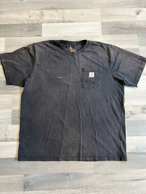 Carhartt K87 XL Regular black pocket tee